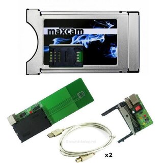 Maxcam Twin CI Modul + Unicam/Maxcam Programme USB