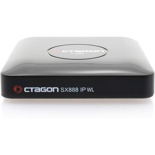 Octagon SX888 IP WL H265 Mini IPTV Box Receiver mit Stalker, m3u Playlist, VOD, Xtream, WebTV [USB, HDMI, LAN,WLAN] Full HD