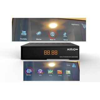 Amiko MIRA3 HD Sat Receiver mit Aufnahmefunktion